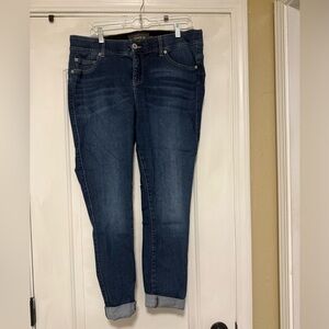 Torrid Dark Size 16 Blue Ankle Jeans